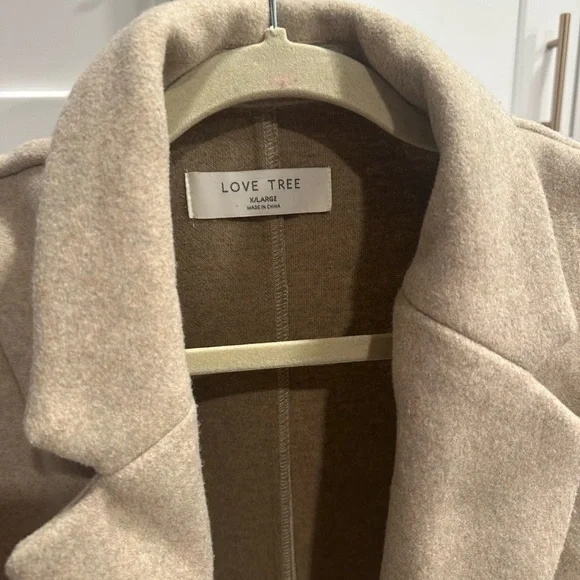 Love Tree Vest Cardigan Jacket size XL - Picture 3 of 5